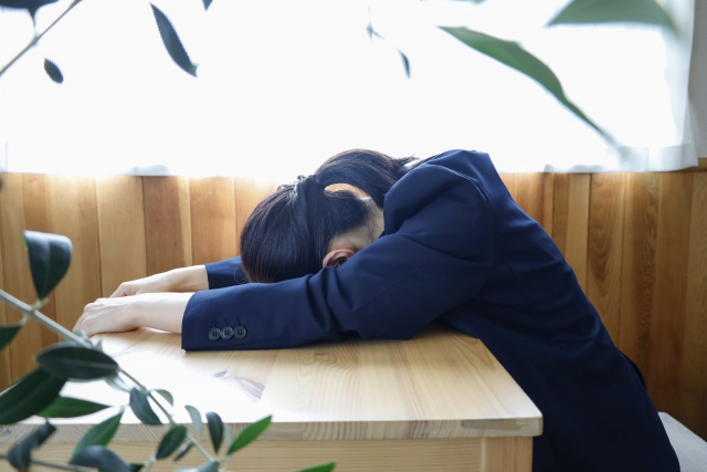無気力な中学生