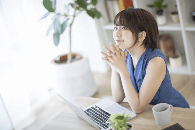 不登校の回復期の女の子